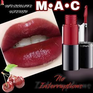 NO INTERRUPTIONS”VESICOLOUR VARNISHq by MAC